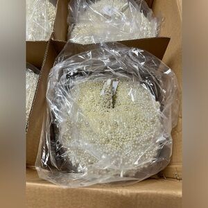 Z gallerie one large pumpkin with pearls